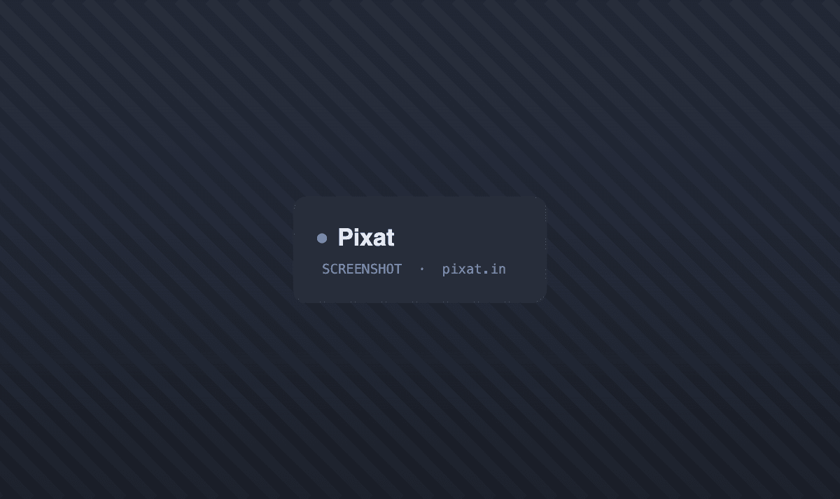 Pixat product screenshot